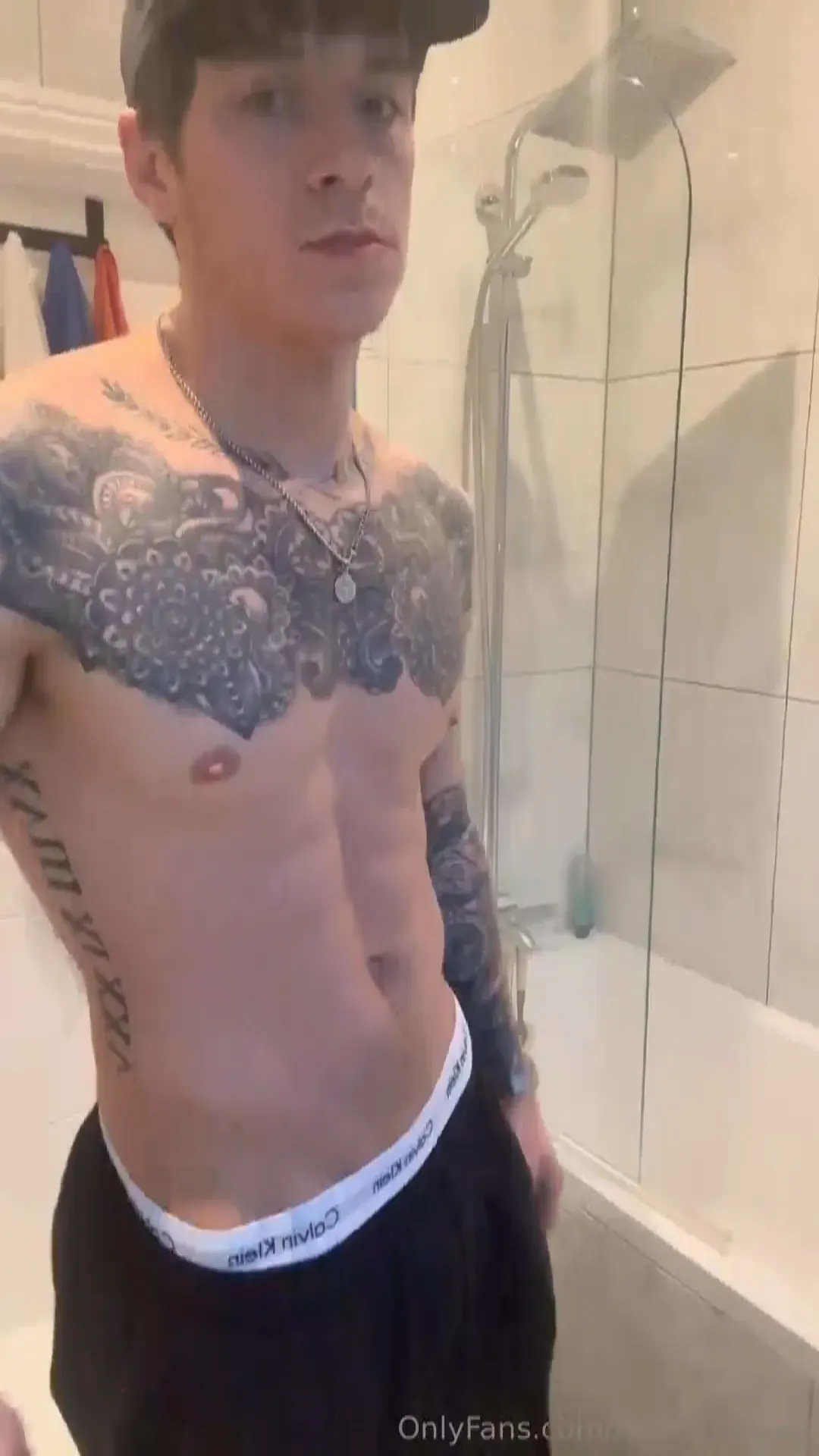 LouisJacks Handsome Tatted Big Cock Stud Throat Fucking and Group Buttfucking